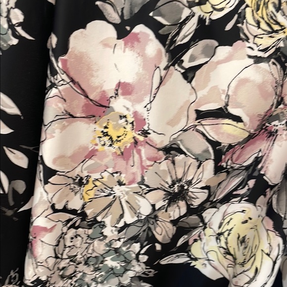 White House Black Market Pink and White Sundress Spaghetti Strap - Picture 3 of 4